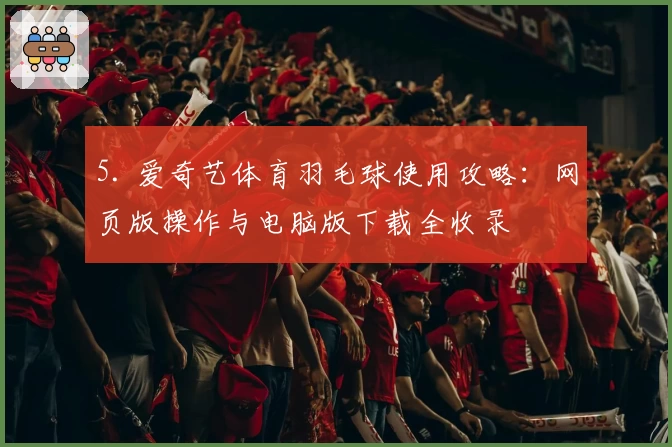 5. 爱奇艺体育羽毛球使用攻略：网页版操作与电脑版下载全收录